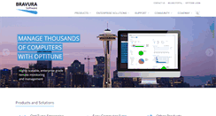 Desktop Screenshot of bravurasoftware.com